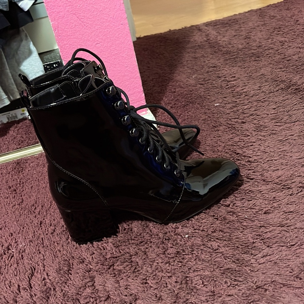Black boots